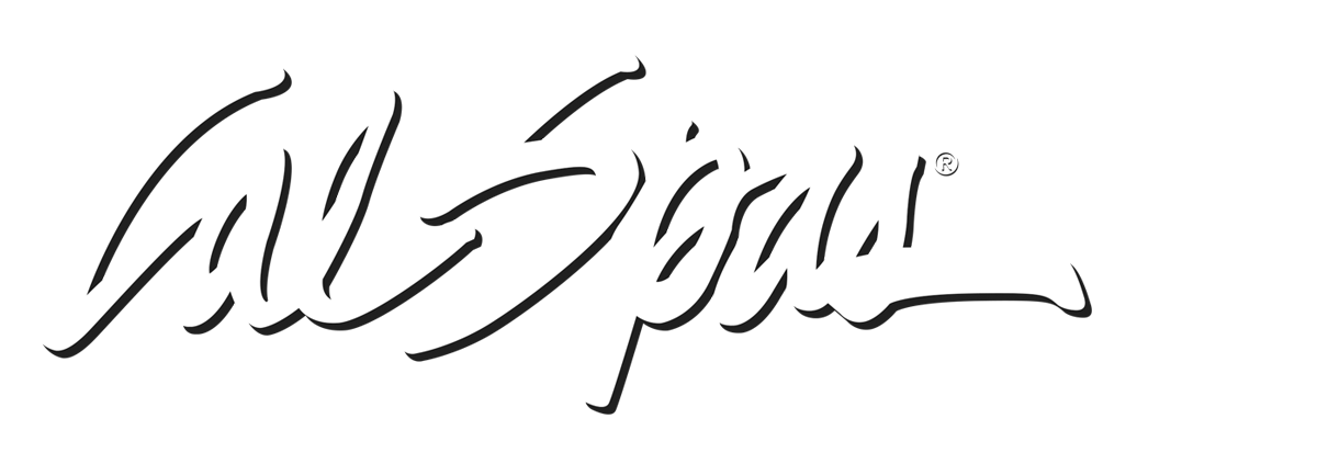 Calspas White logo hot tubs spas for sale North Little Rock